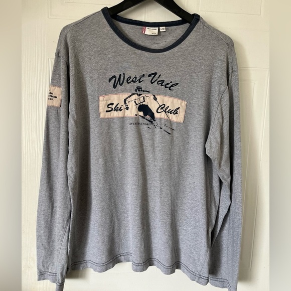 Levi’s West Nail Ski Club Long-Sleeve Shirt - Picture 1 of 8